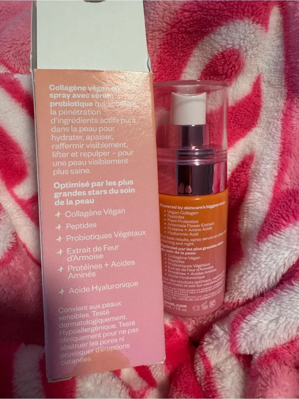 Kosas Plump + Juicy Vegan Collagen Spray-On Serum - 1oz New In Box